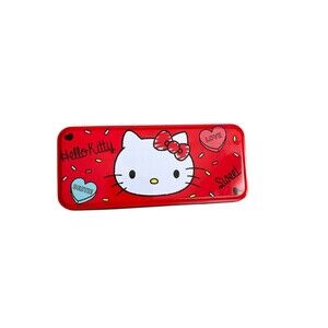 Sanrio Hello Kitty Tin Pencil Pen Case 2020 Collectible Retro Anime Art